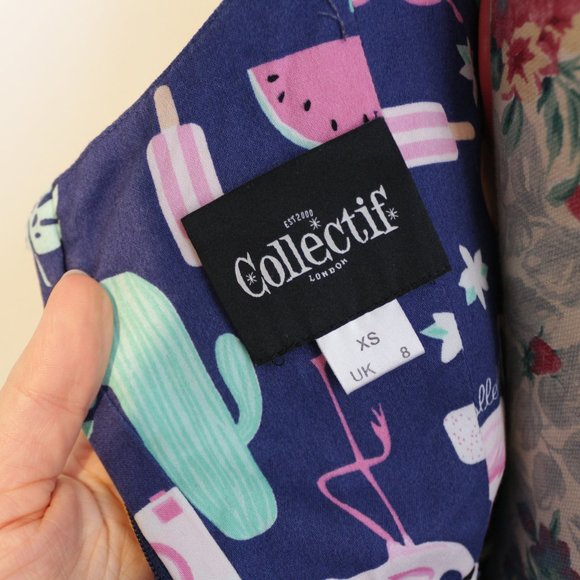 Collectif Jade XS Dress - Picture 3 of 4